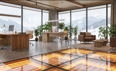 חימום תת רצפתי למשרדים, קליניקות ומוסדות רפואיים